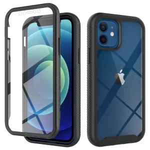 2 IN 1 PHONE CASE FOR IPHONE 12 PRO MAX 6.7INCH (WITH SCREEN PROTECTOR)