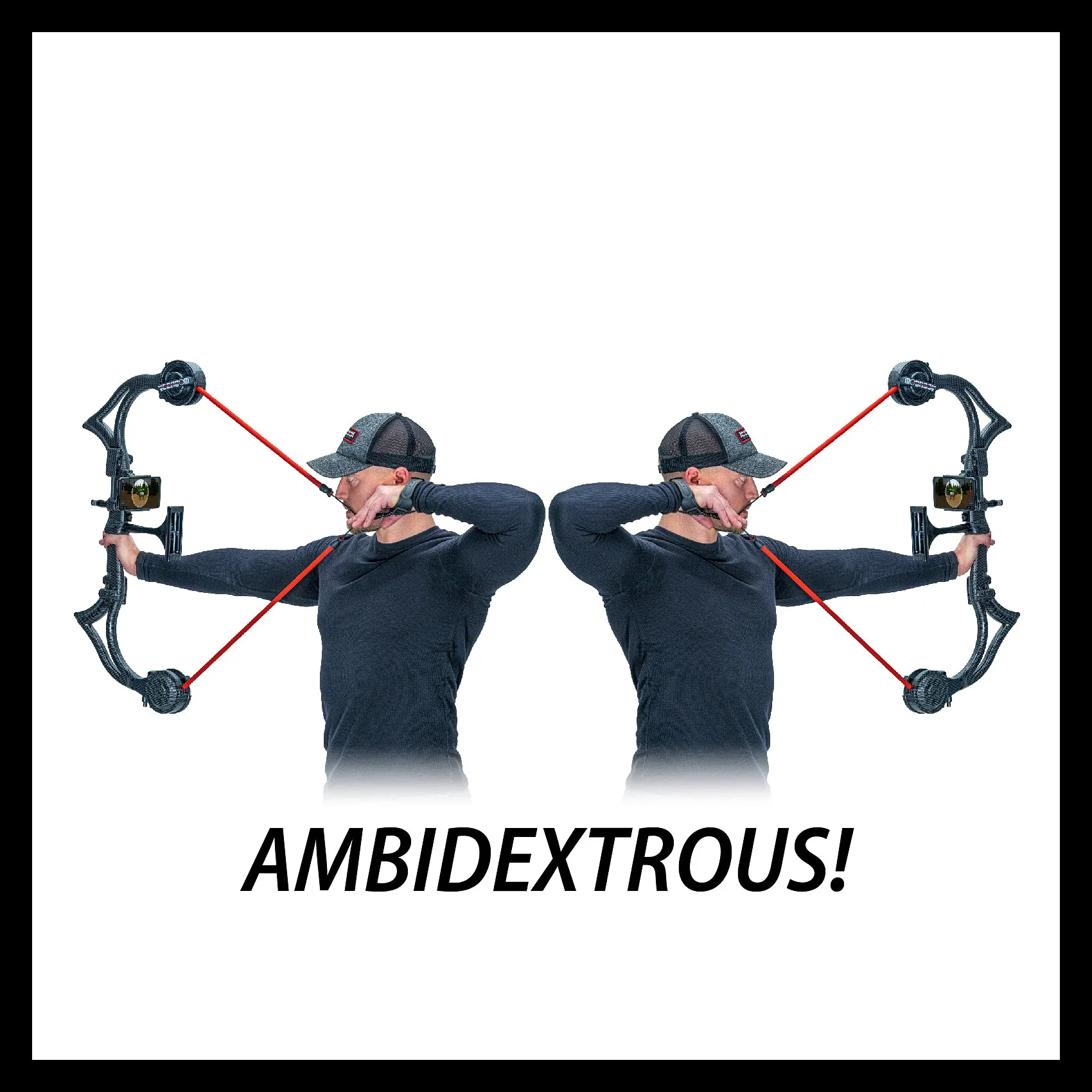 AccuBow 2.0 Carbon Fiber Virtual Archery Training Bundle Package - Silver