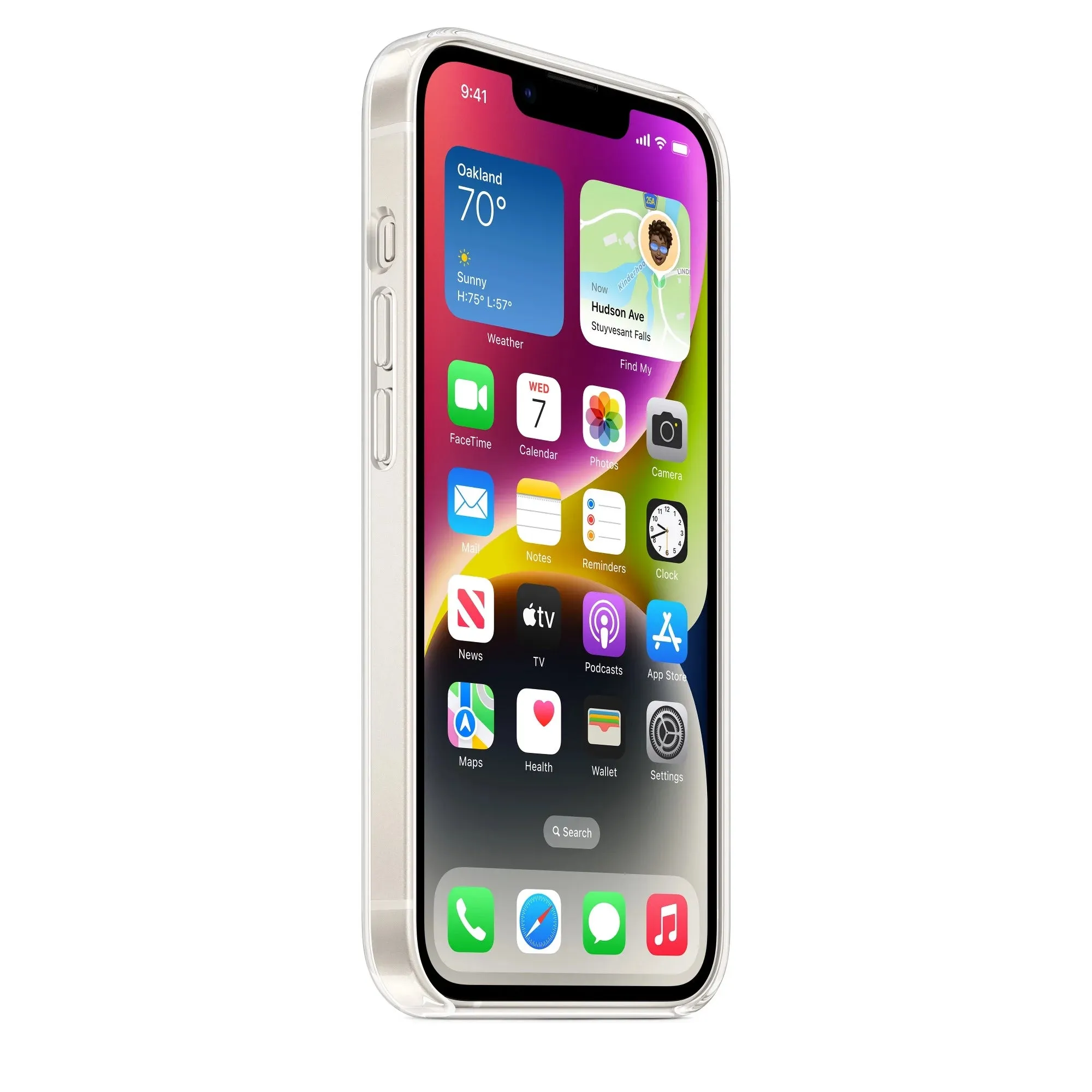 Apple MW5Q3ZM/A iPhone 14 Clear Case With MagSafe