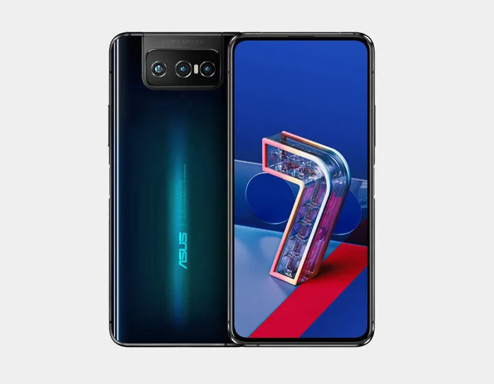 ASUS Zenfone 7 Pro ZS671KS 5G Dual-SIM 256GB 8GB RAM Unlocked - Aurora Black