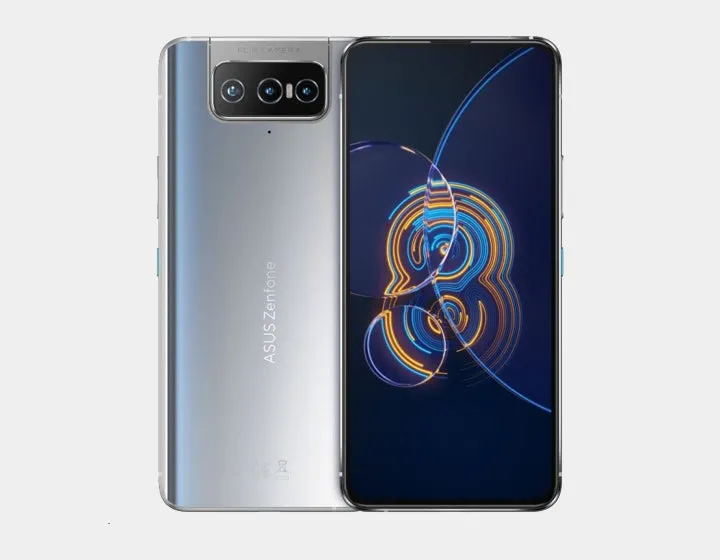 Asus Zenfone 8 Flip ZS672KS 5G Dual 128GB 8GB RAM GSM Unlocked - Silver