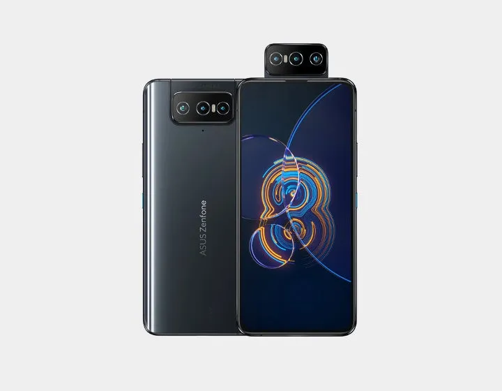 Asus Zenfone 8 Flip ZS672KS 5G Dual 256GB 8GB RAM GSM Unlocked - Black