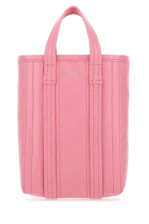Balenciaga Barbes Striped Phone Holder
