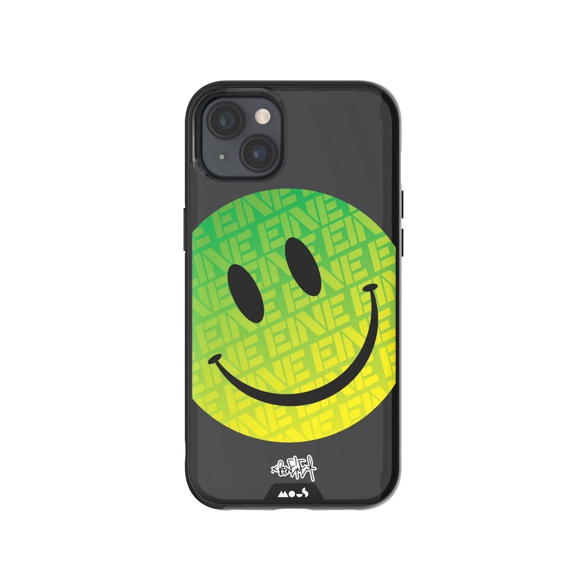 Ben Eine Green Smiley Printed Phone Case