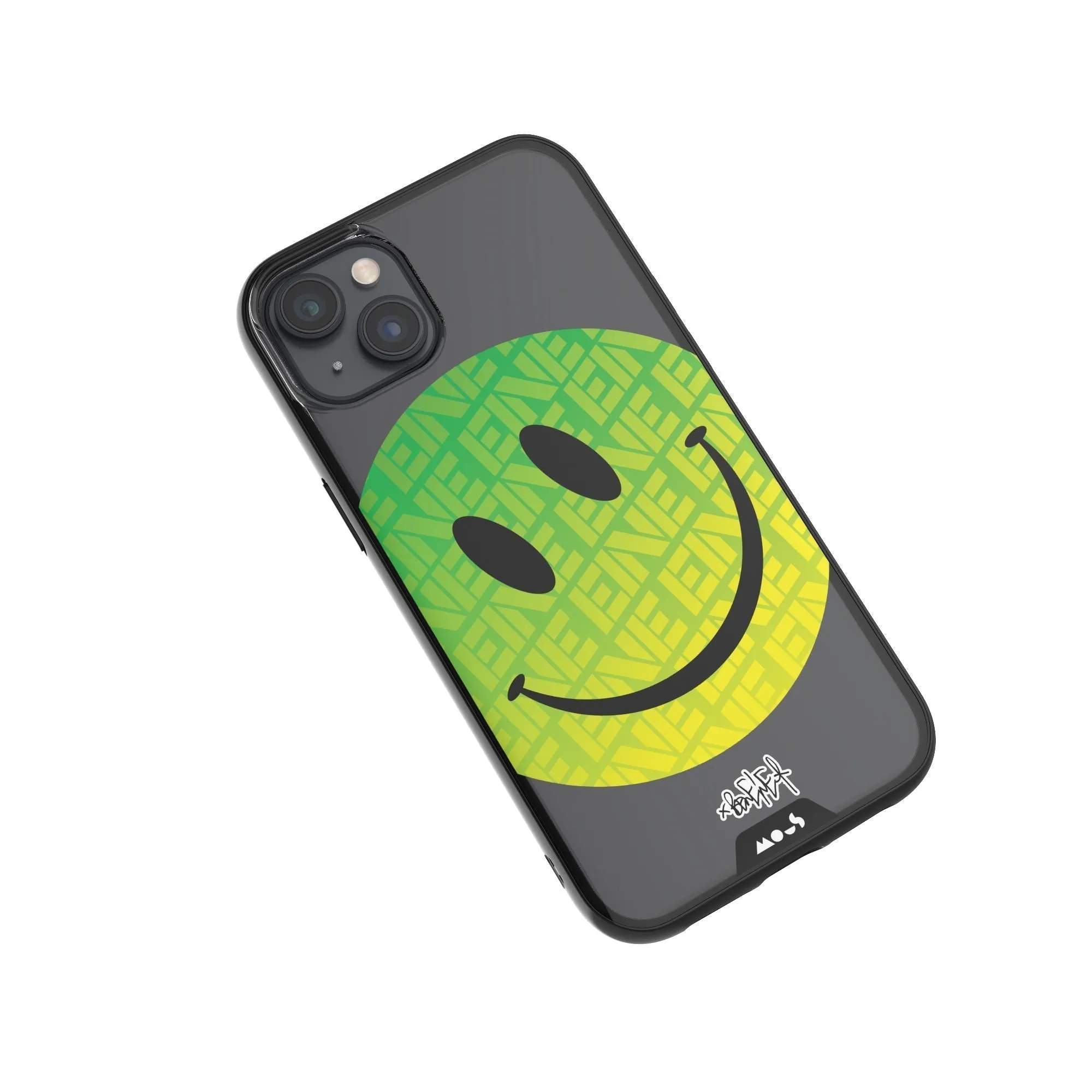 Ben Eine Green Smiley Printed Phone Case