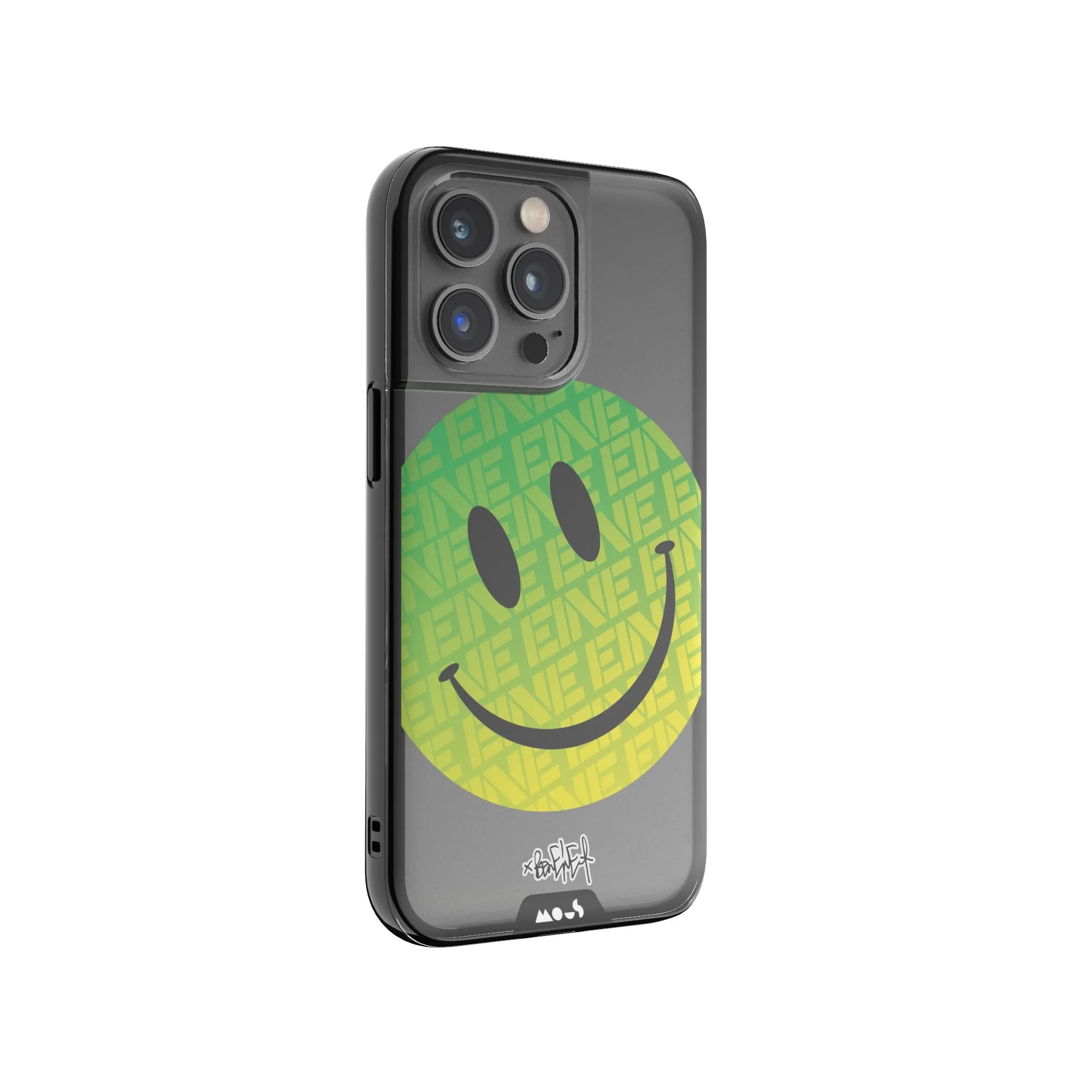 Ben Eine Green Smiley Printed Phone Case