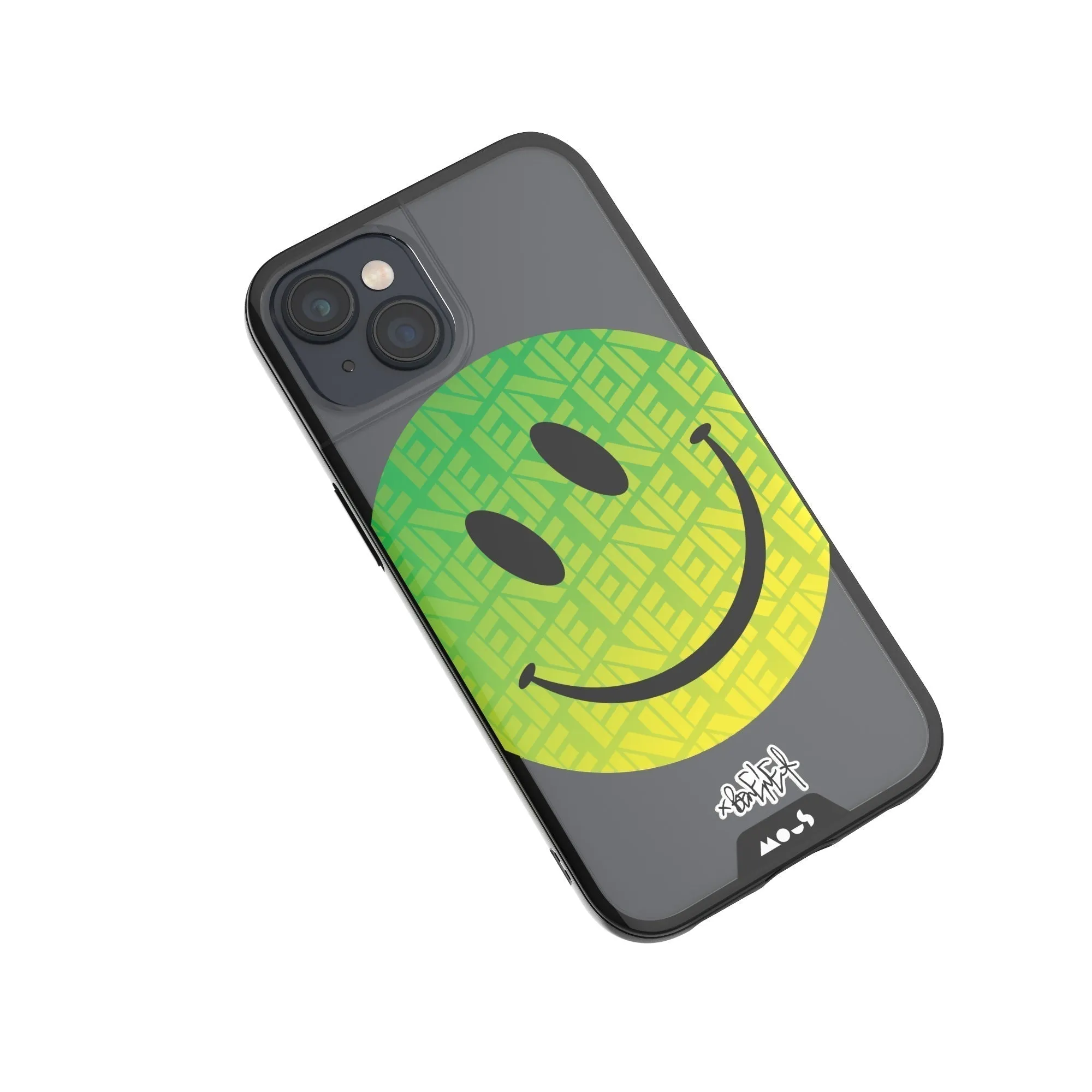Ben Eine Green Smiley Printed Phone Case
