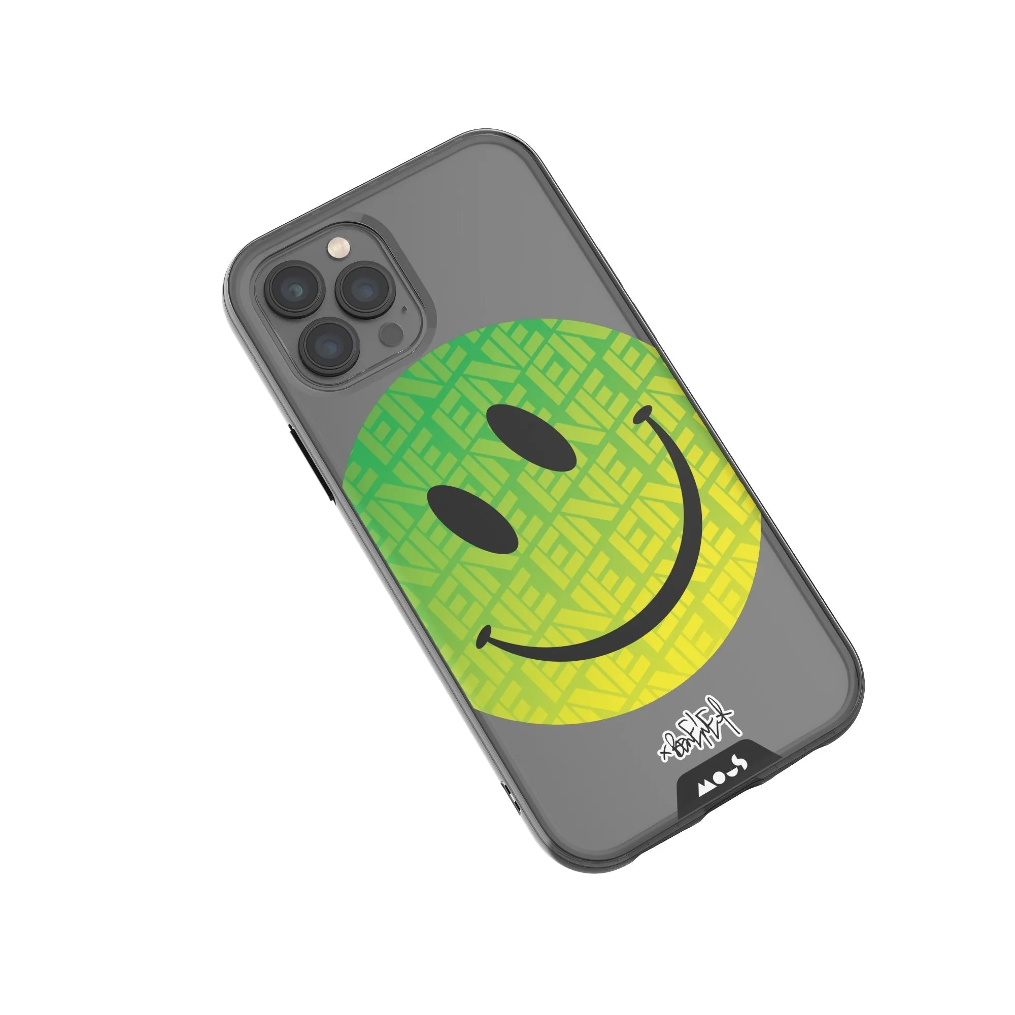 Ben Eine Green Smiley Printed Phone Case