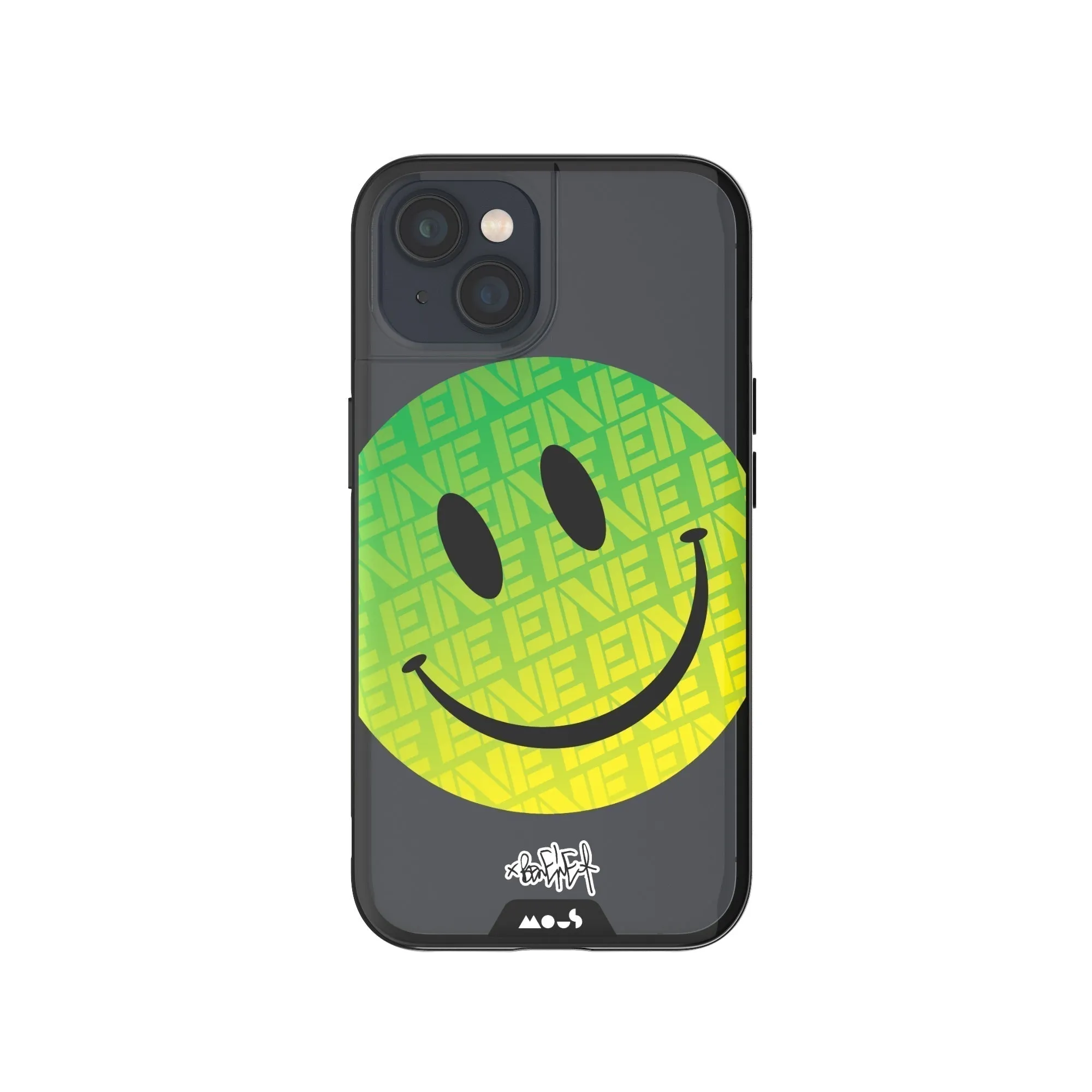 Ben Eine Green Smiley Printed Phone Case