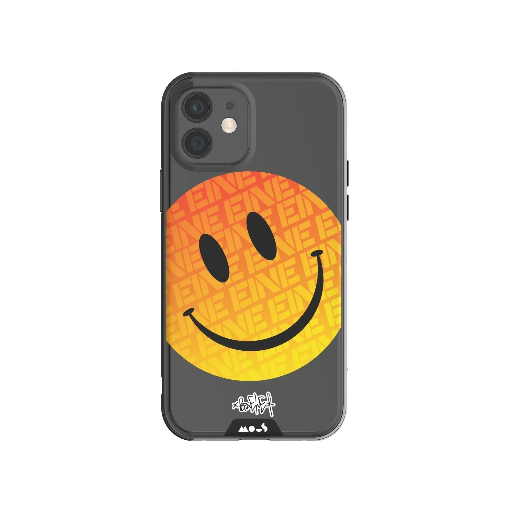 Ben Eine Orange Smiley Printed Phone Case