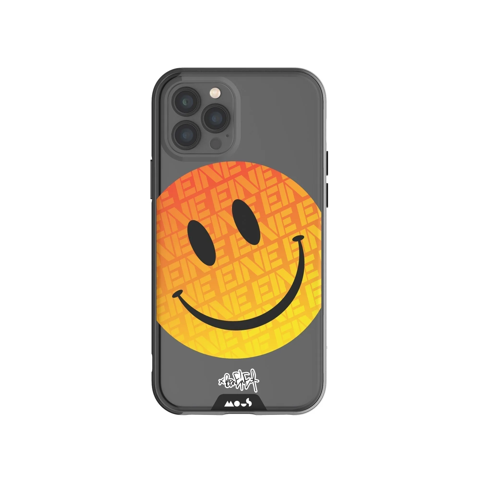 Ben Eine Orange Smiley Printed Phone Case