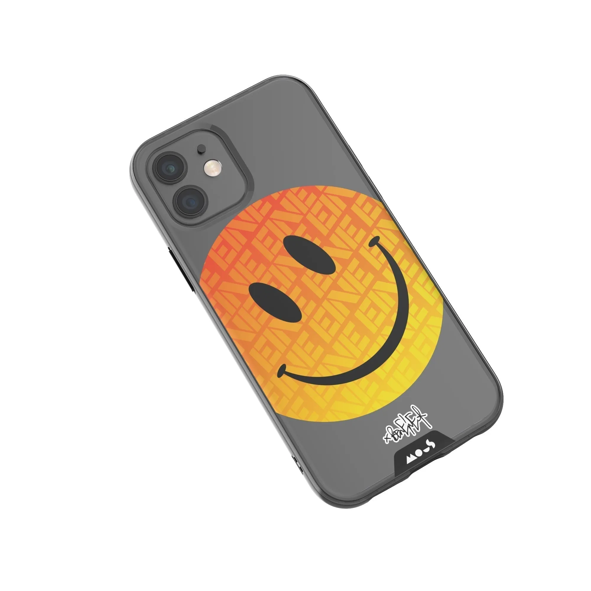 Ben Eine Orange Smiley Printed Phone Case