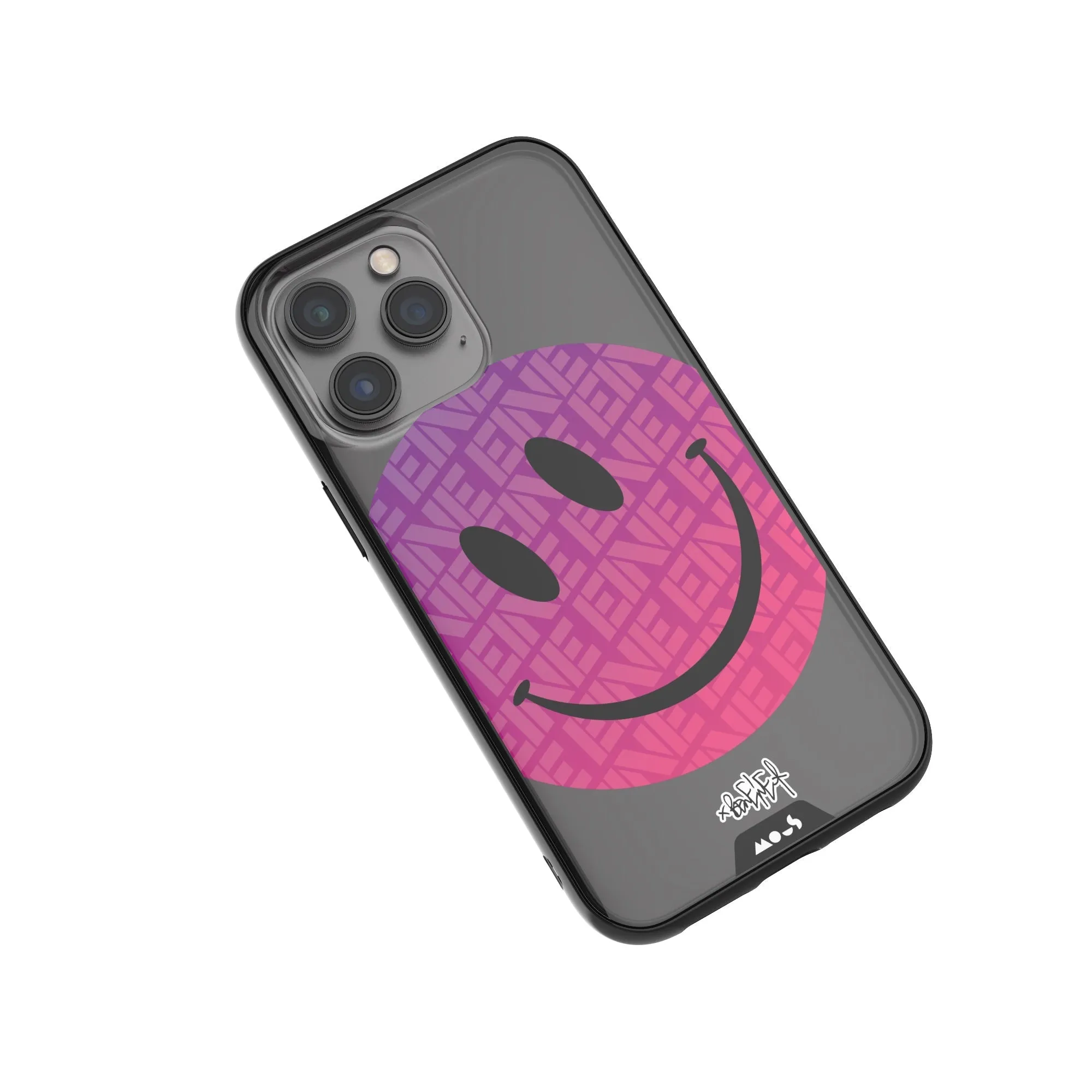 Ben Eine Pink Smiley Printed Phone Case