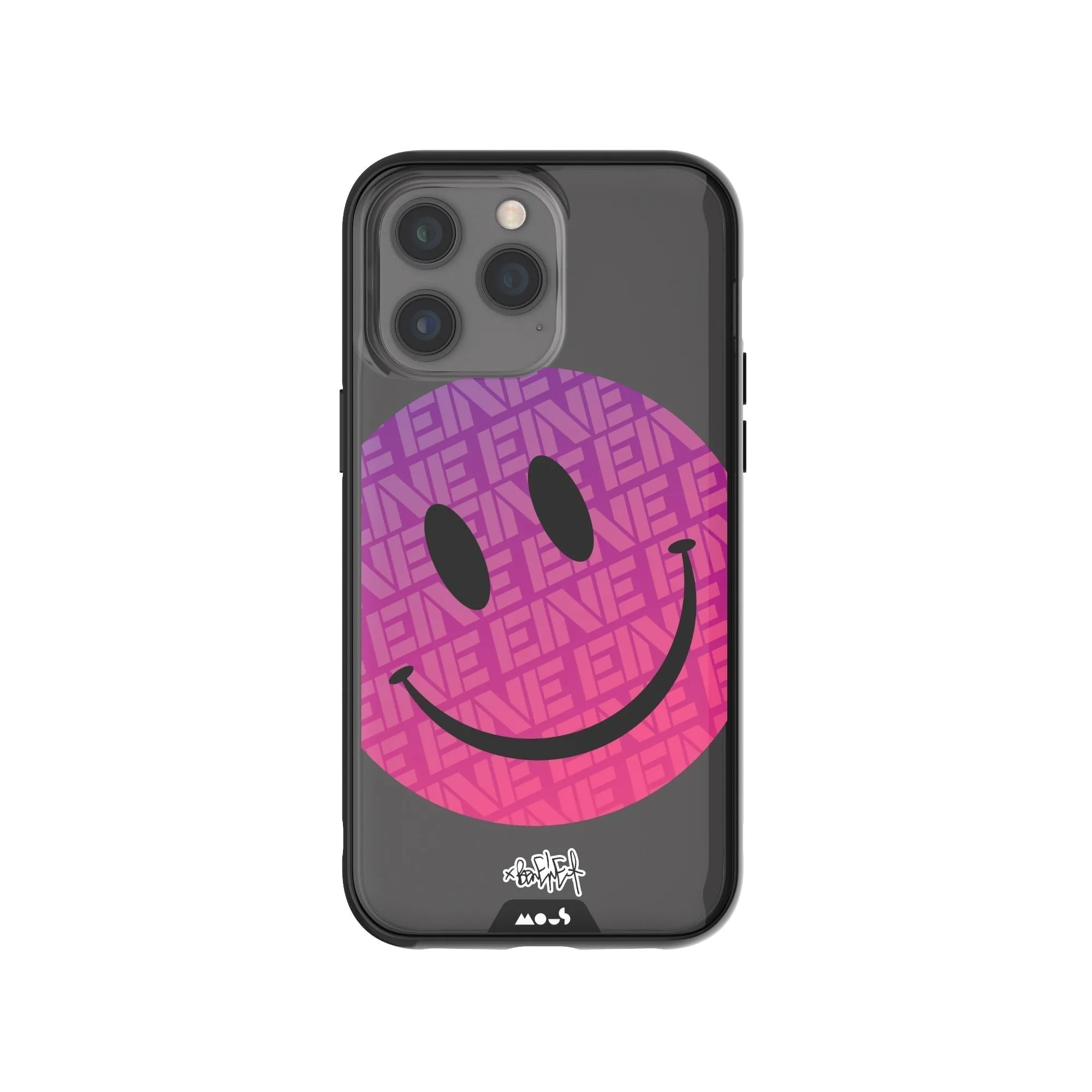 Ben Eine Pink Smiley Printed Phone Case