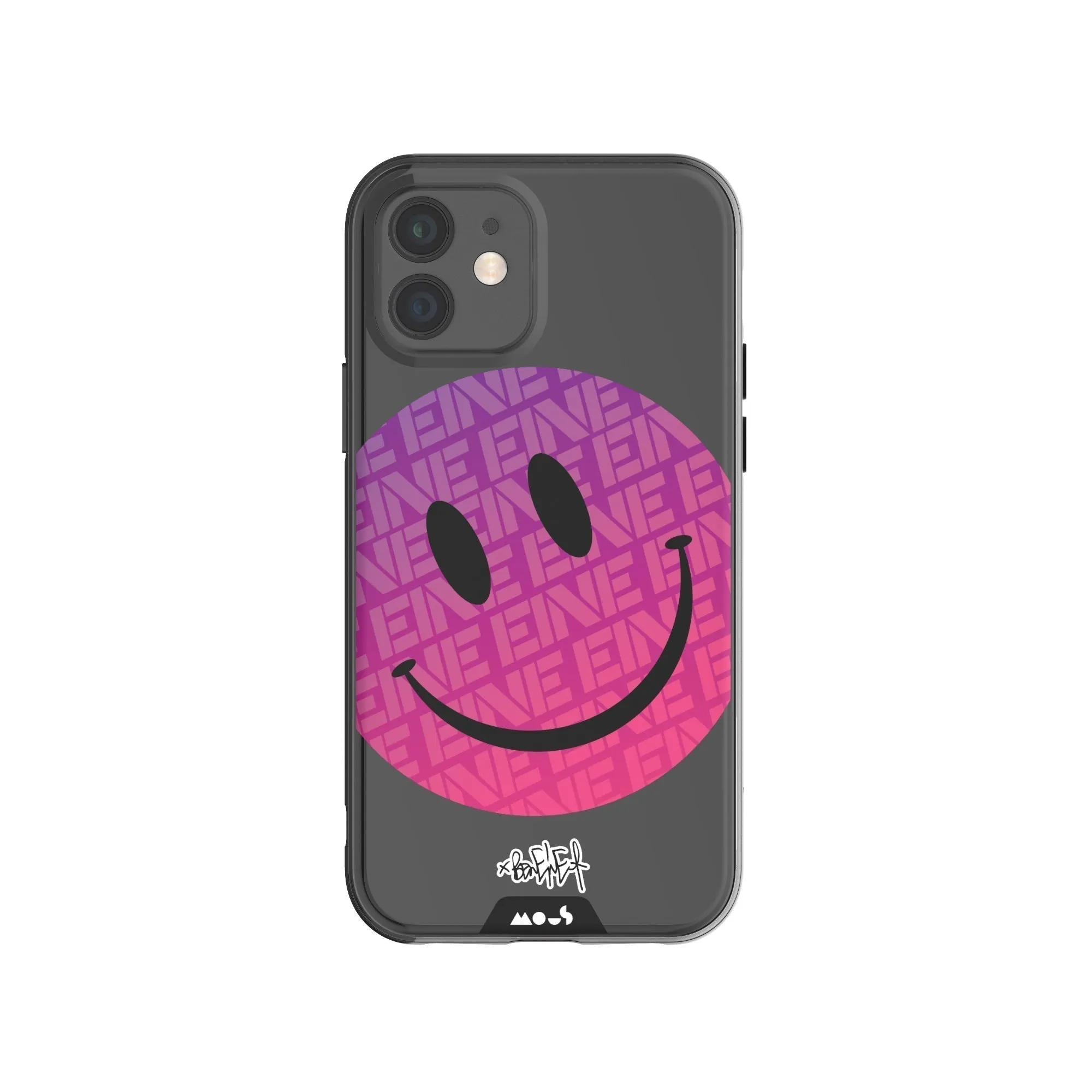 Ben Eine Pink Smiley Printed Phone Case
