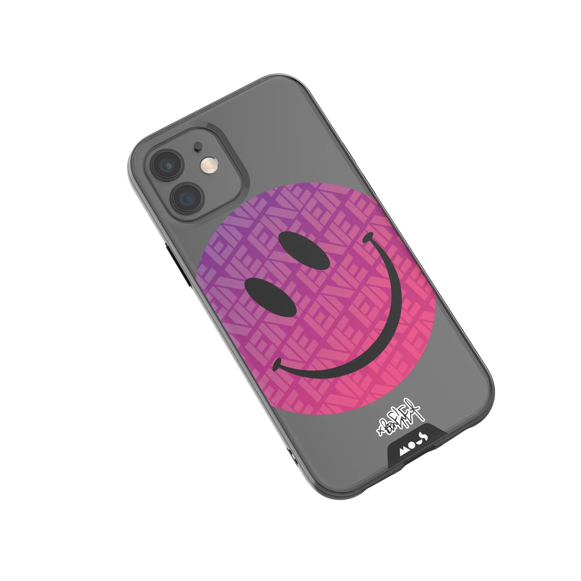 Ben Eine Pink Smiley Printed Phone Case