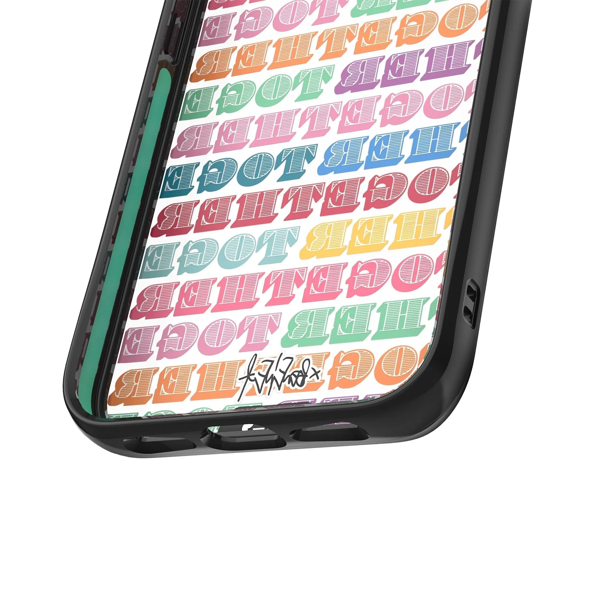 Ben Eine Together Printed Phone Case