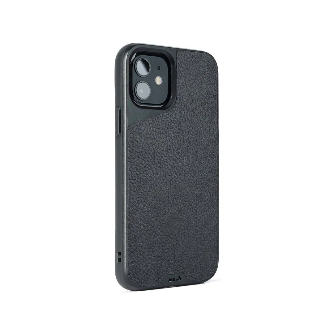 Black Leather Phone Case - Limitless 3.0