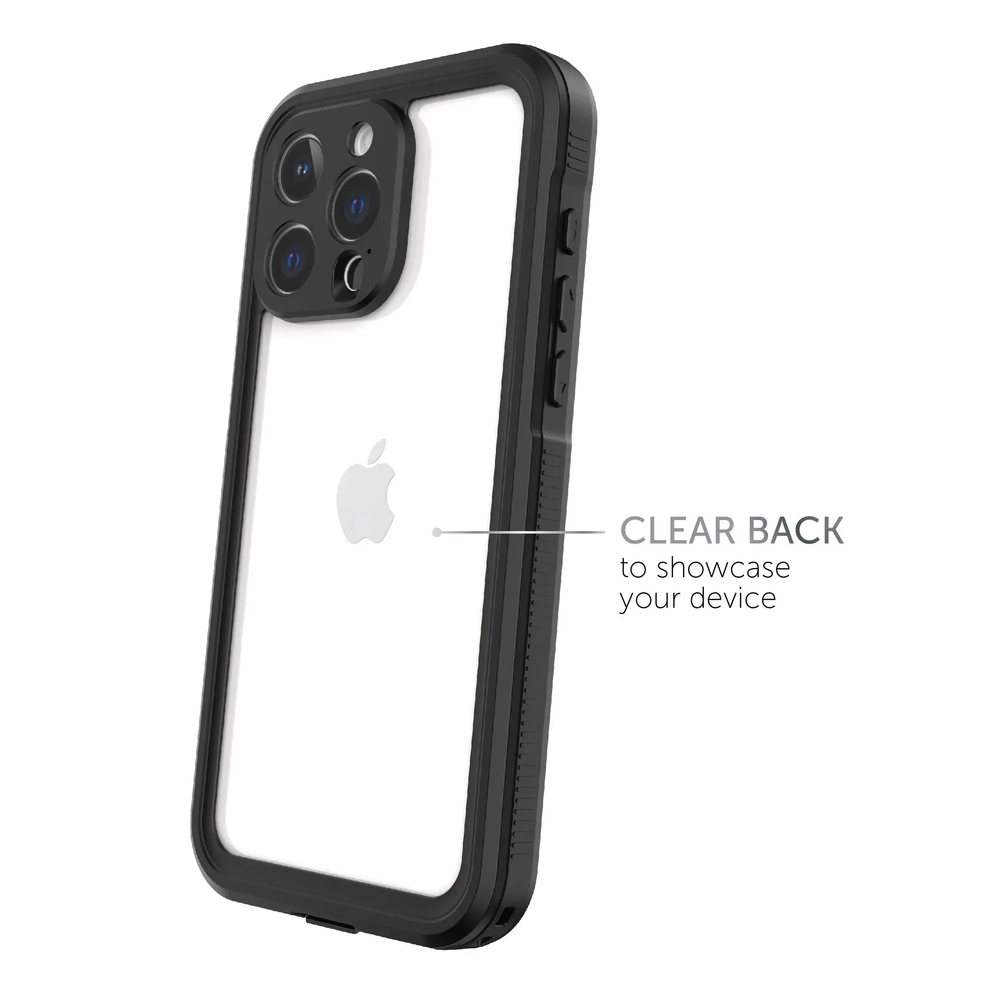 Body Glove 100073977 Tidal Waterproof Phone Case for iPhone 15 Pro - Black/Clear