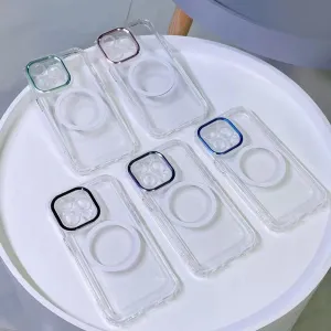 CASE MAGNETIC WITH METALIC CAMER LNES FOR IPHONE 14 MAX (6.7 INCH)