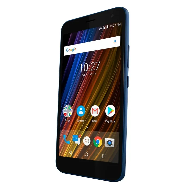 Cricket Wireless Wave 16GB Prepaid SmartCell-Phone, Blue