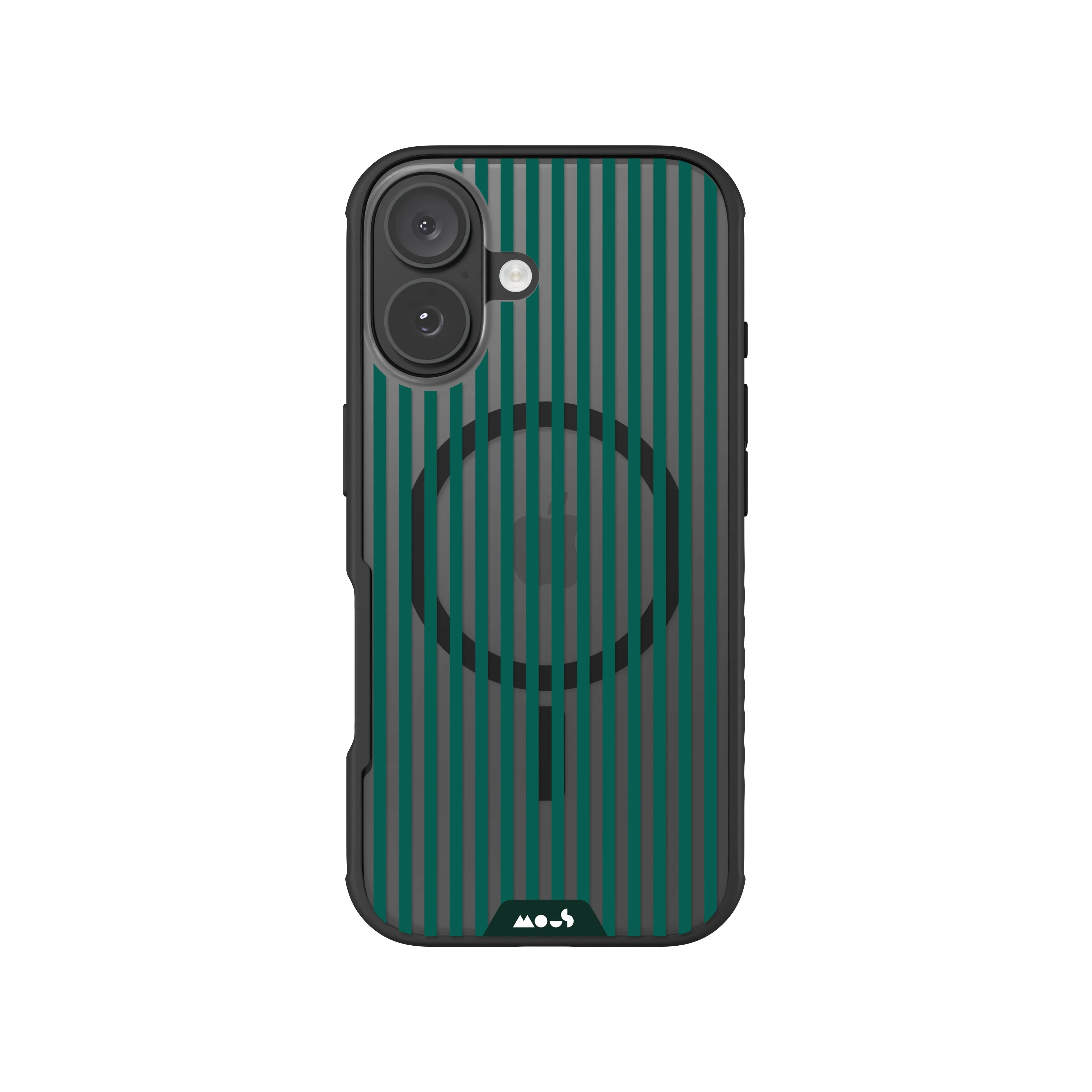 Evergreen Protective Phone Case - Clarity MagSafe x Pinstripe