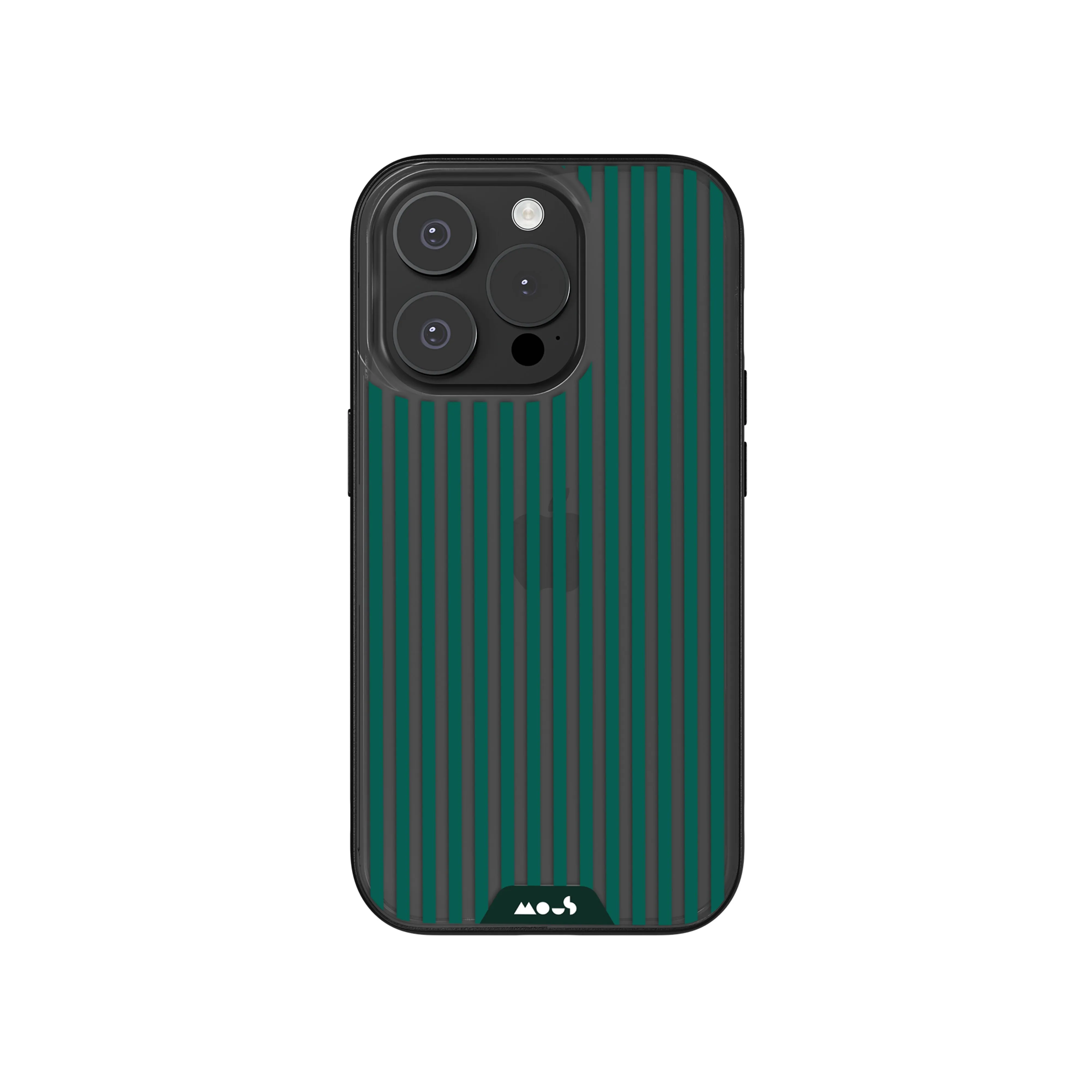 Evergreen Protective Phone Case - Clarity x Pinstripe