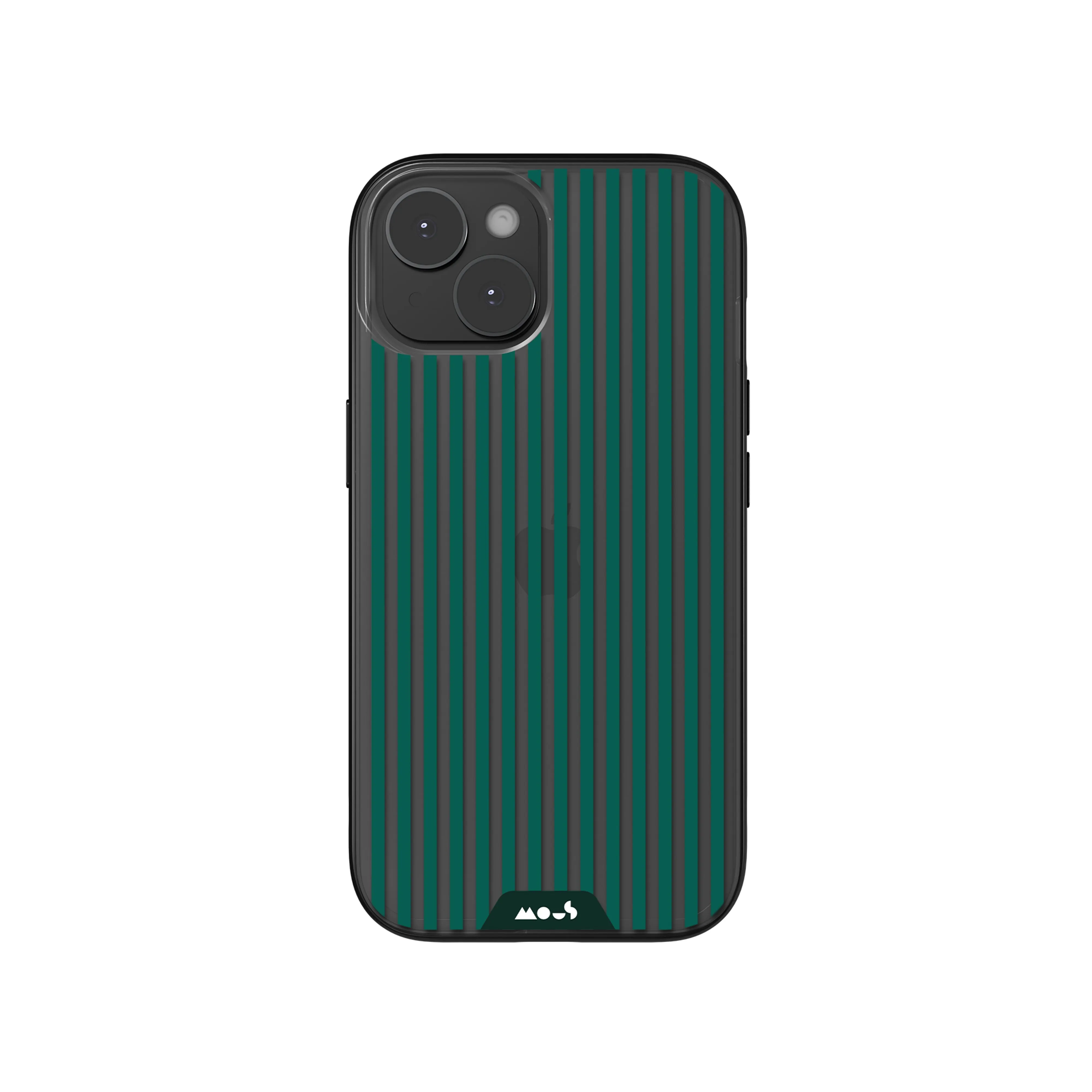 Evergreen Protective Phone Case - Clarity x Pinstripe