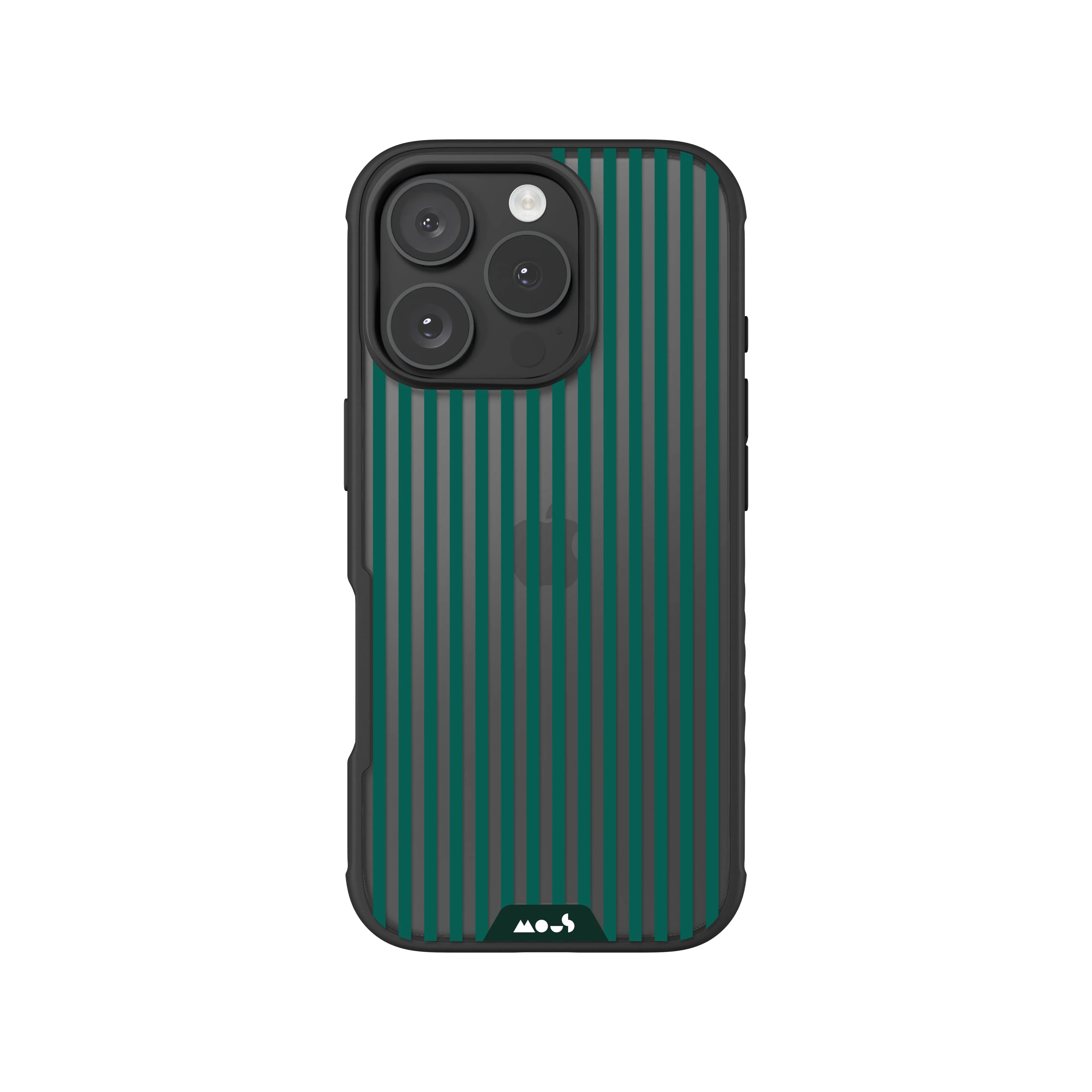 Evergreen Protective Phone Case - Clarity x Pinstripe