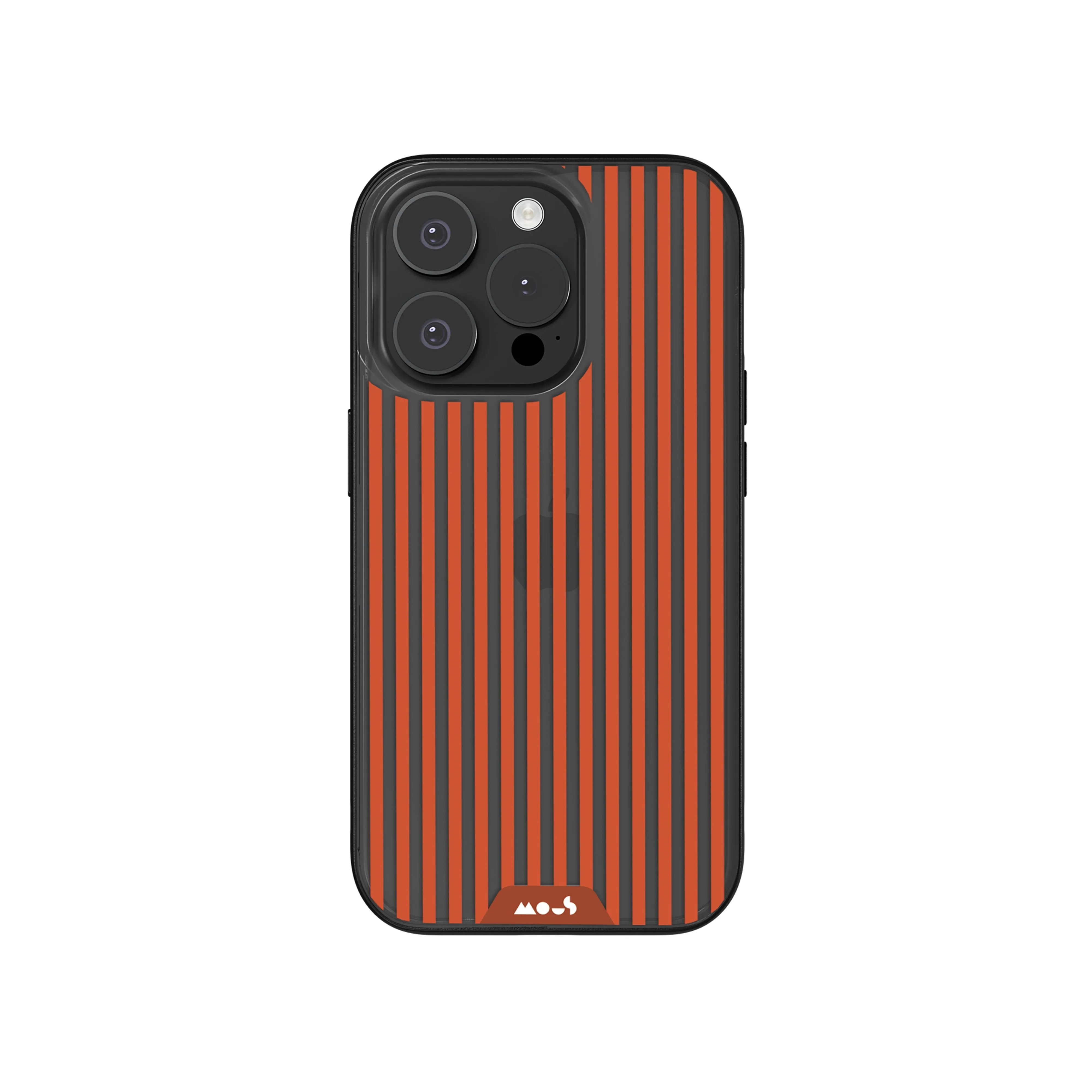 Flame Protective Phone Case - Clarity x Pinstripe