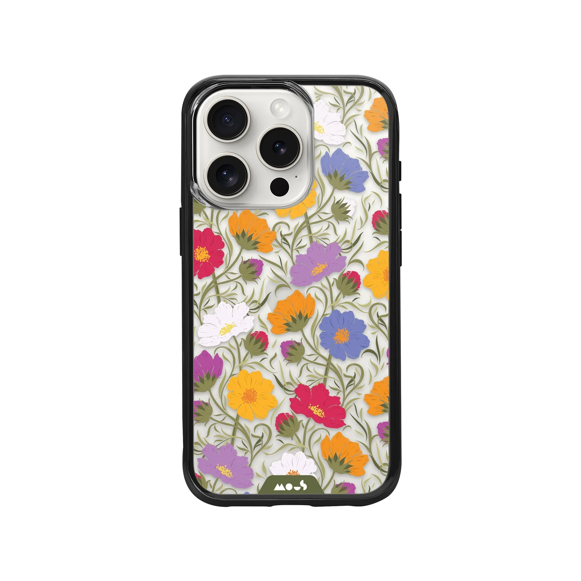 Flowers Printed Phone Case – Cosmos Multicolour