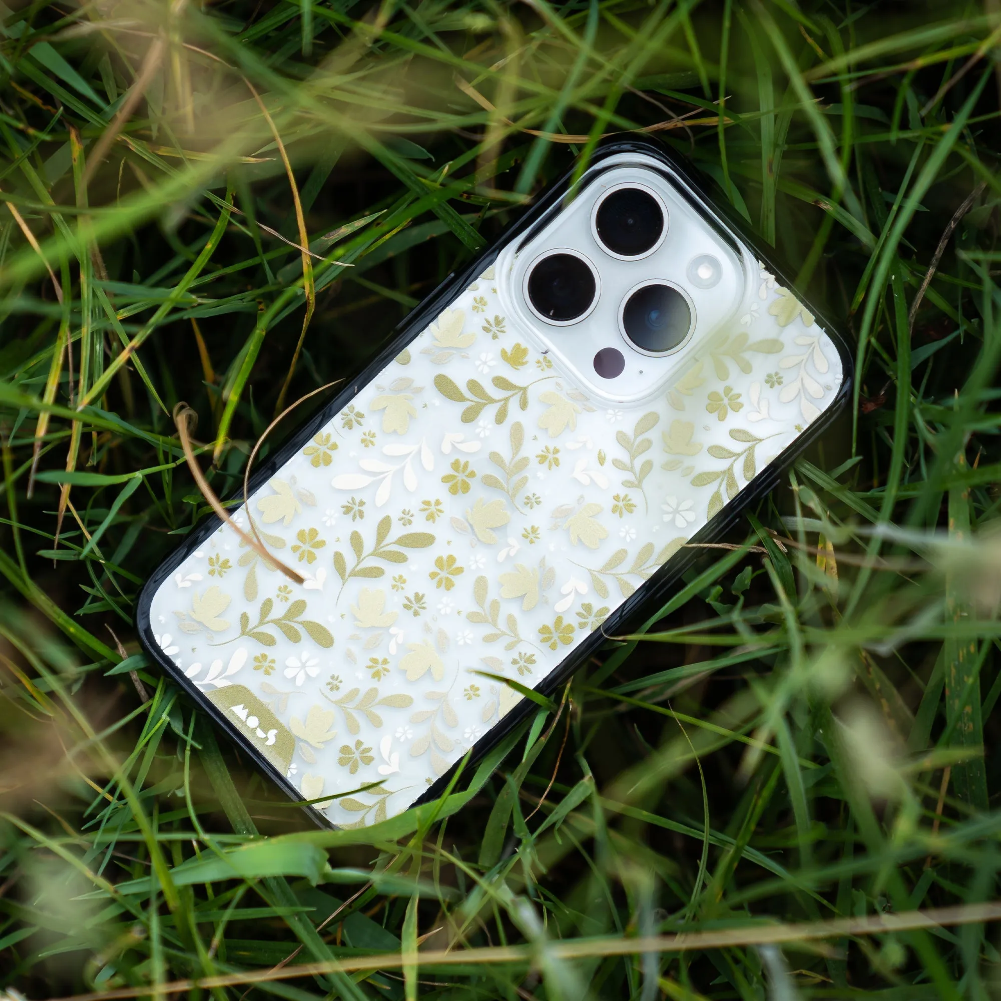 Flowers Printed Phone Case – Ditsy Green