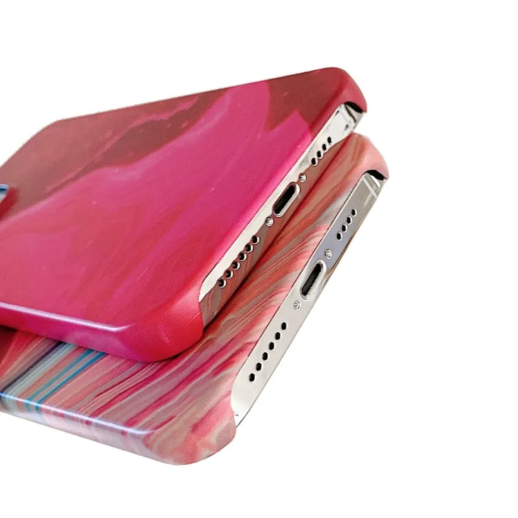 For iPhone 11 Marble Shockproof PC Phone Case