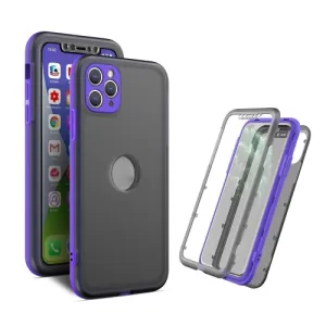 For iPhone 11 Skin Feel 360 Degrees Full Package PC   TPU Combination Phone Case