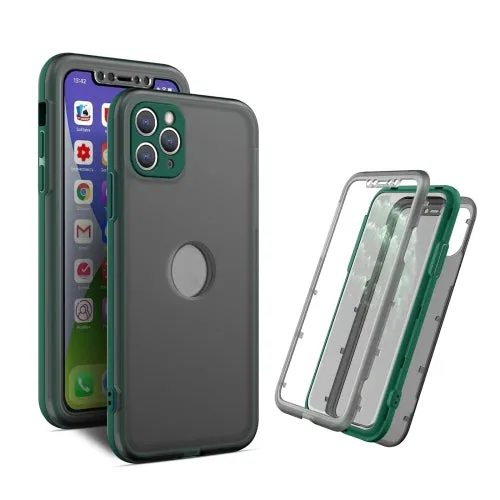 For iPhone 11 Skin Feel 360 Degrees Full Package PC   TPU Combination Phone Case