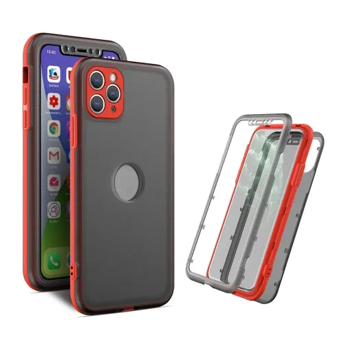 For iPhone 11 Skin Feel 360 Degrees Full Package PC   TPU Combination Phone Case