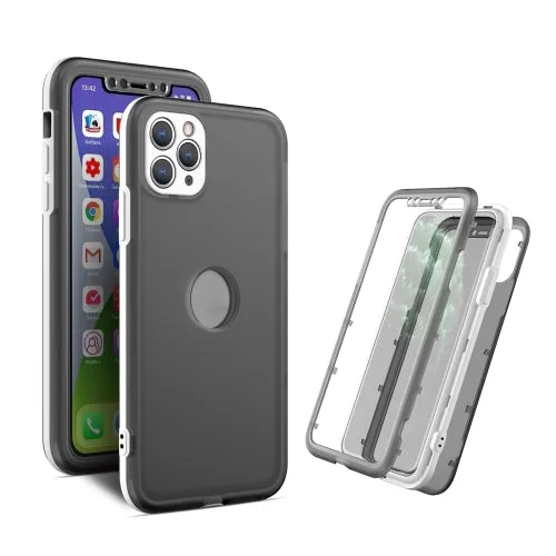 For iPhone 11 Skin Feel 360 Degrees Full Package PC   TPU Combination Phone Case