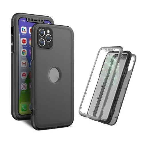 For iPhone 11 Skin Feel 360 Degrees Full Package PC   TPU Combination Phone Case
