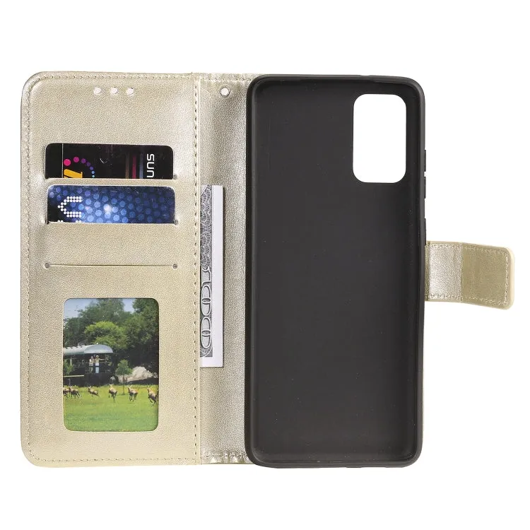 For Samsung Galaxy Note20 Horizontal Flip TPU   PU Leather Case with Holder
