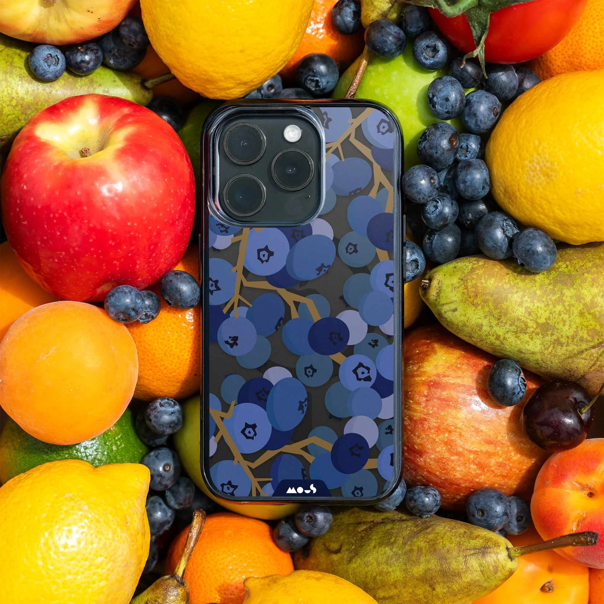 Fruits MagSafe® Compatible Printed Phone Case – Blueberry