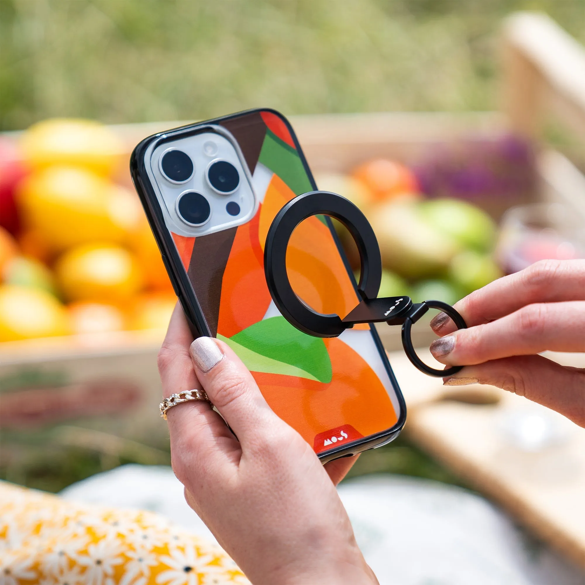 Fruits MagSafe® Compatible Printed Phone Case – Orange