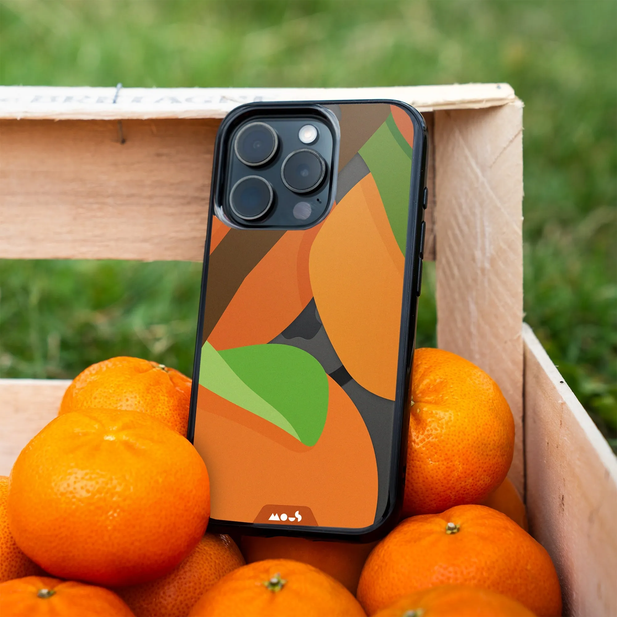 Fruits MagSafe® Compatible Printed Phone Case – Orange