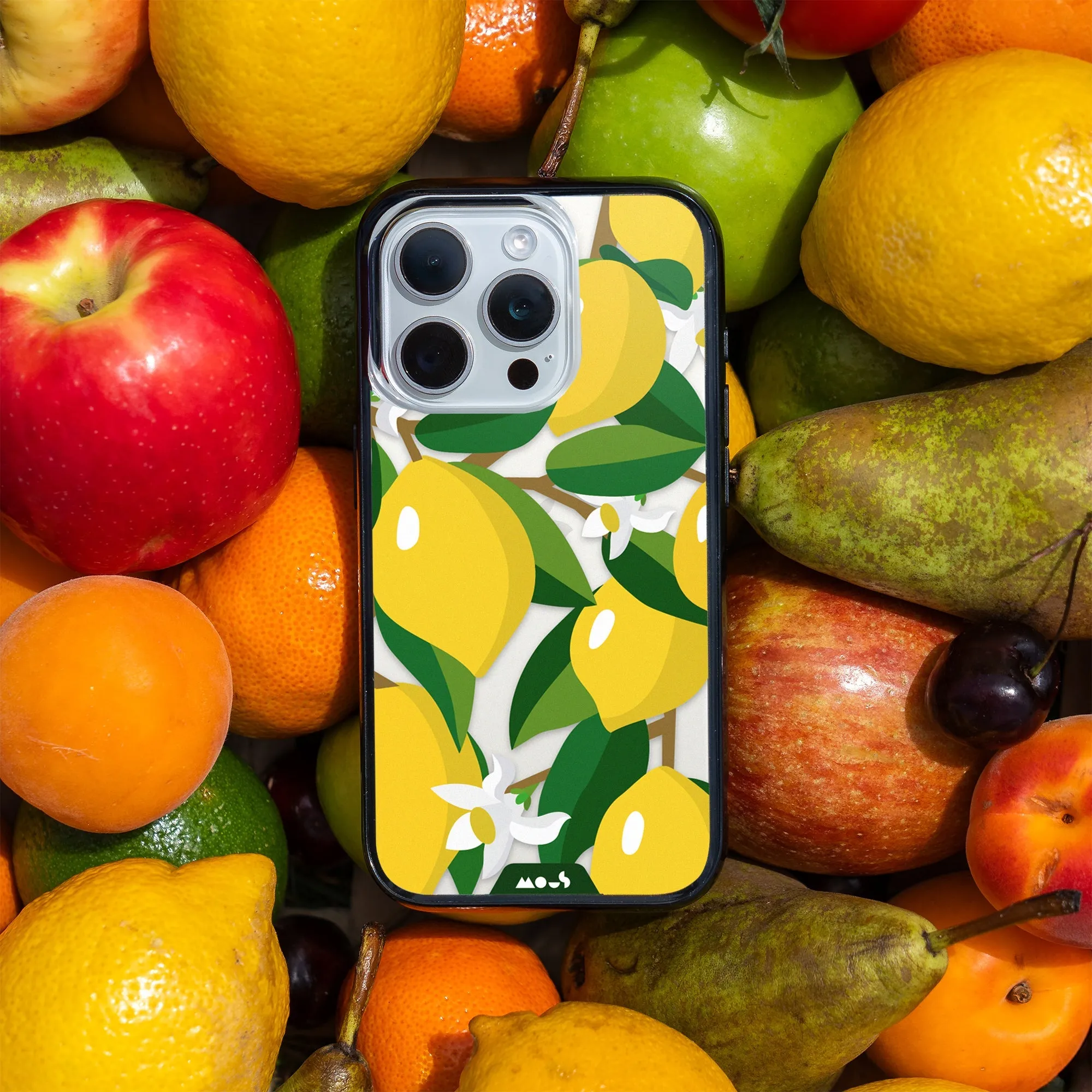 Fruits Printed Phone Case – Lemon