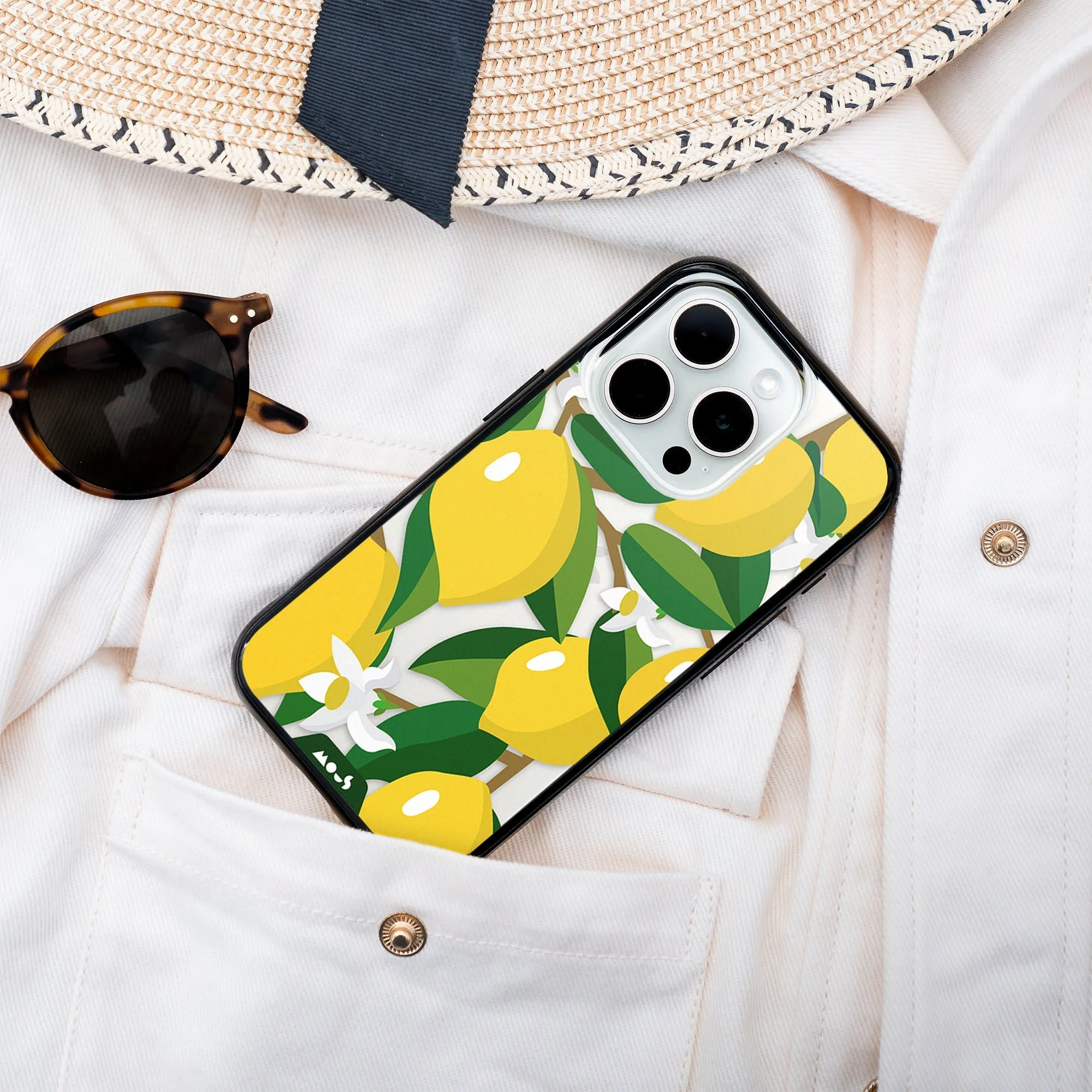 Fruits Printed Phone Case – Lemon