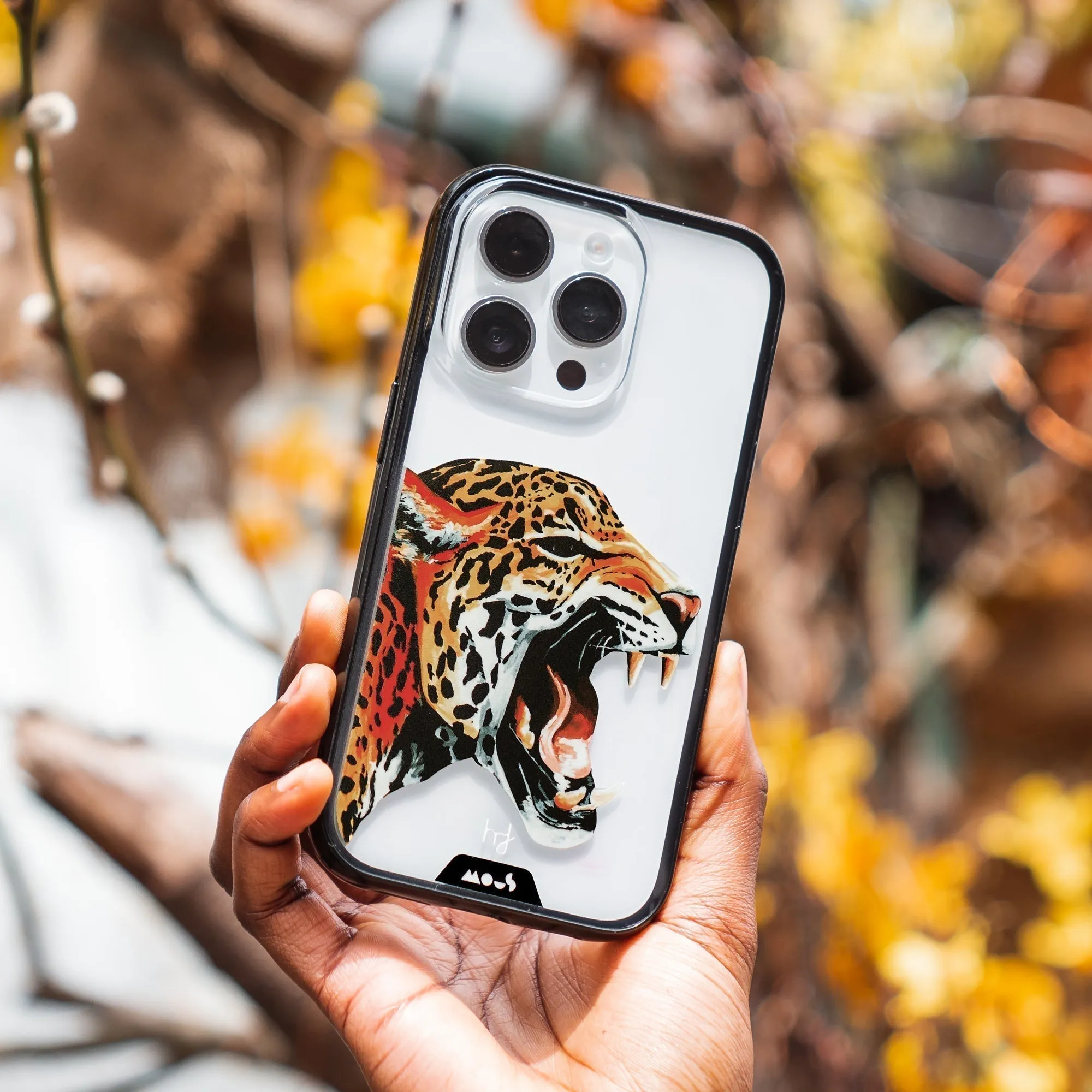Henry Fraser The Jaguar Printed Phone Case