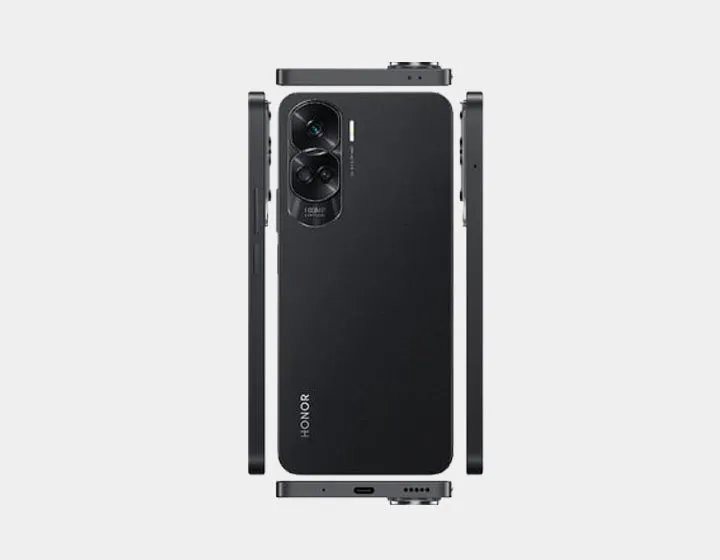 Honor 90 Lite 5G Dual SIM 256GB ROM 8GB RAM GSM Unlocked - Black