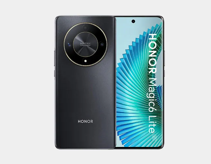 Honor Magic6 Lite 5G Dual SIM 256GB ROM 8GB RAM GSM Unlocked - Black