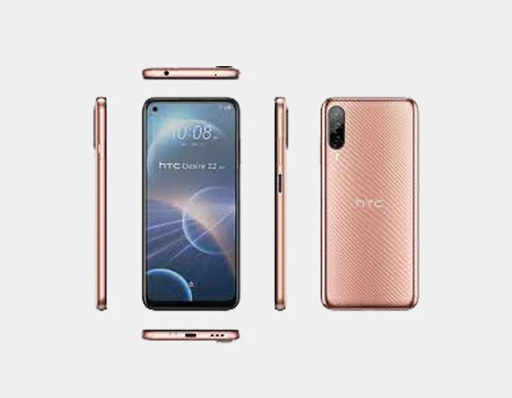 HTC Desire 22 Pro 5G Dual SIM 128GB 8GB RAM GSM Unlocked -Gold