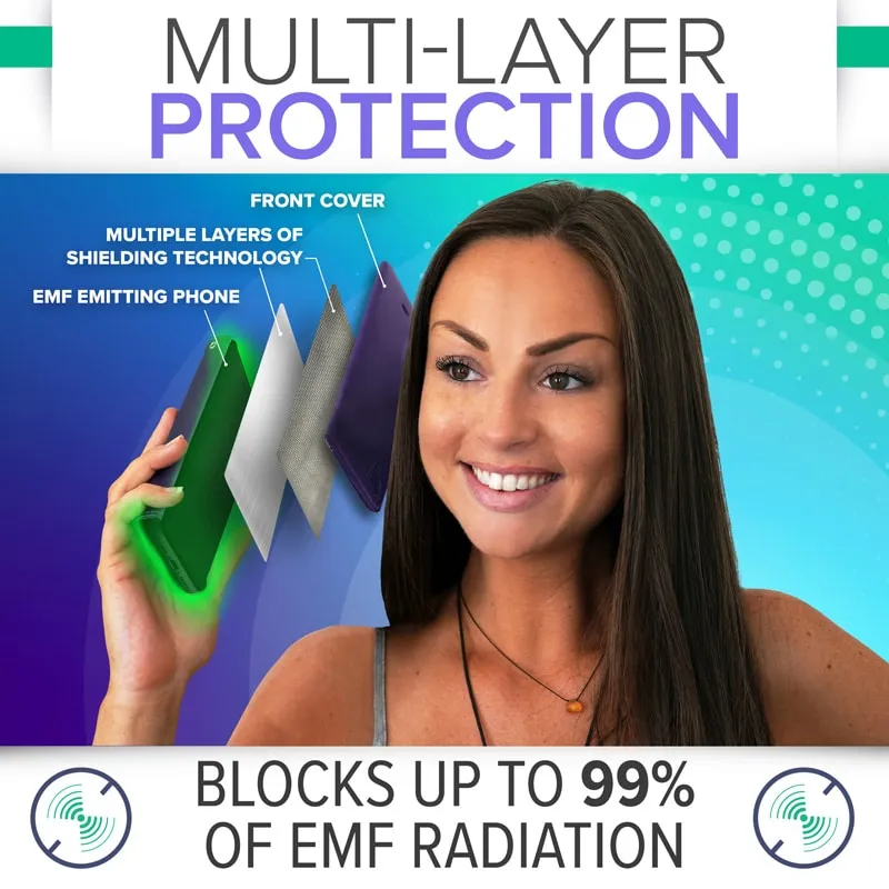 iPhone X Series EMF Protection   Radiation Blocking Case