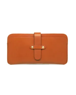 Leather Phone Sleeve (Orange)